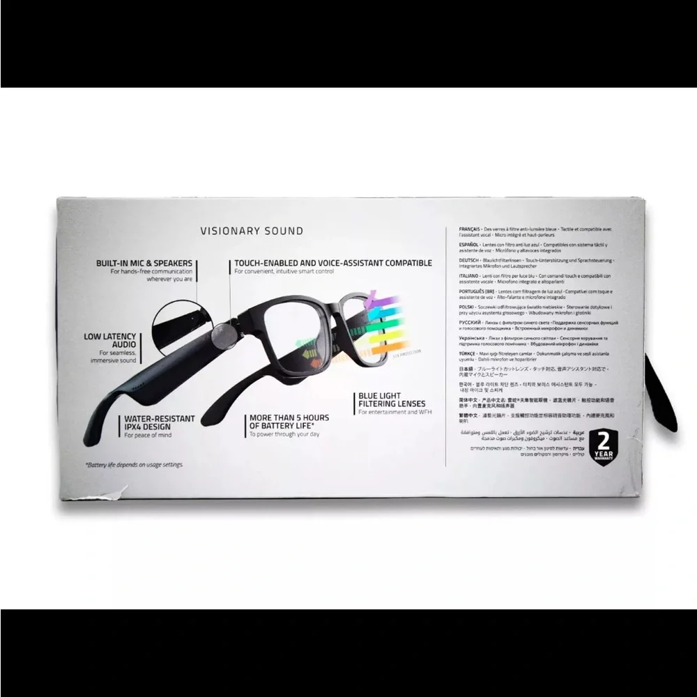 Razer Anzu Smart Glasses, Bluetooth - Picture 8 of 12